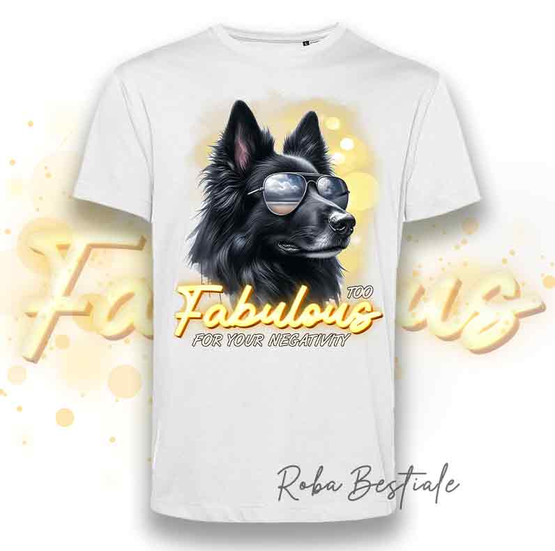 T-Shirt TOO FABULOUS - PASTORE BELGA GROENENDAL