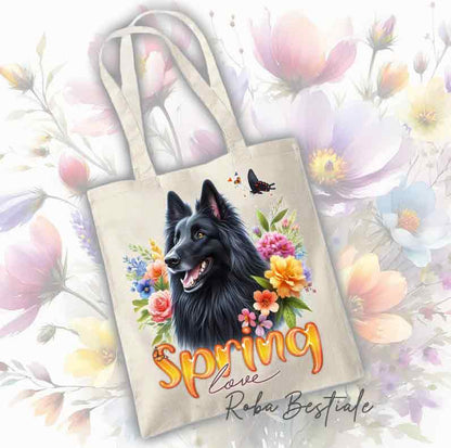 Tote Bag PASTORE BELGA GROENENDAEL - Collezione Spring Love