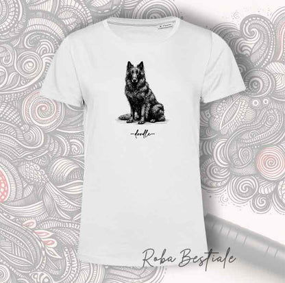 T-Shirt DOODLE - PASTORE BELGA GROENENDAEL