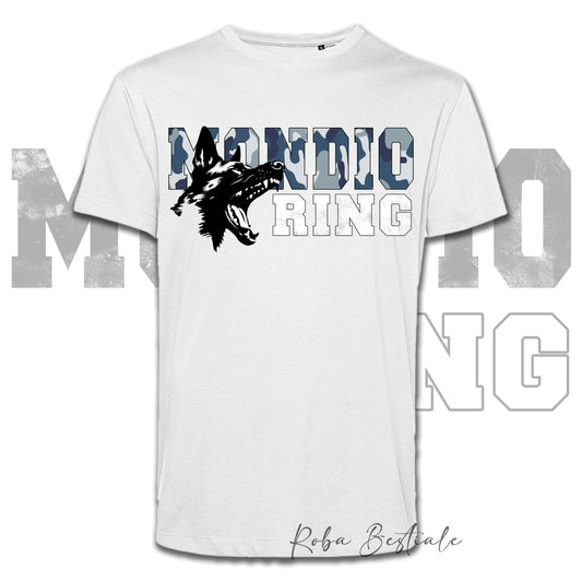 T-Shirt MONDIORING3 - PASTORE BELGA MALINOIS - Stampa in colore a scelta, Uomo o Donna - dalla XS alla 5XL