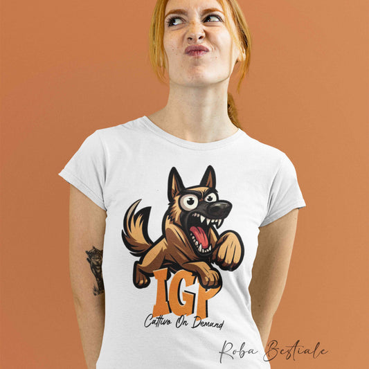 BONKERS T-Shirt - IGP - BELGIAN SHEPHERD MALINOIS - Men or Women - XS to 5XL