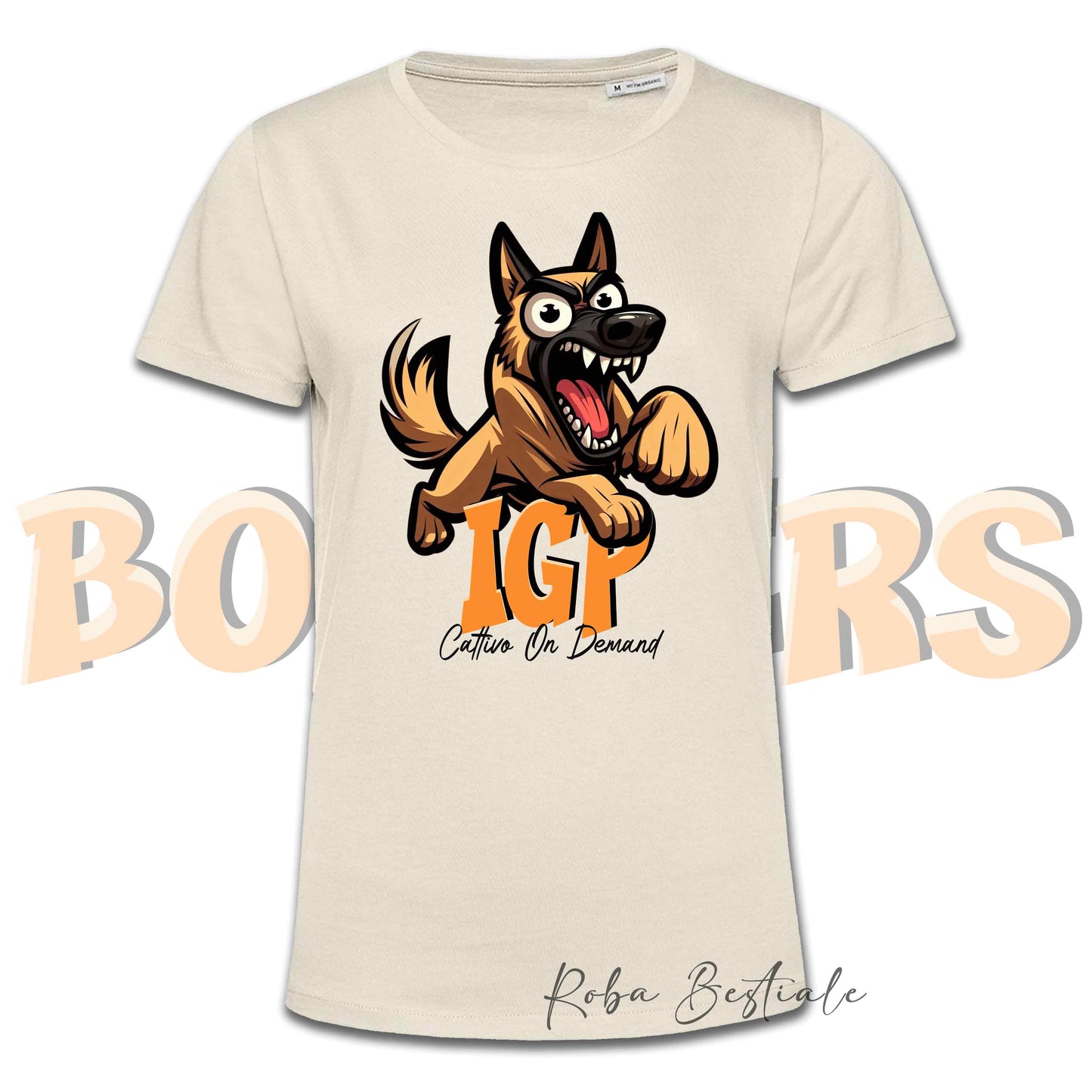 BONKERS T-Shirt - IGP - BELGIAN SHEPHERD MALINOIS - Men or Women - XS to 5XL