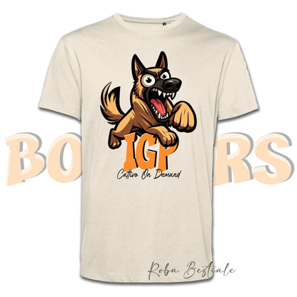 BONKERS T-Shirt - IGP - BELGIAN SHEPHERD MALINOIS - Men or Women - XS to 5XL