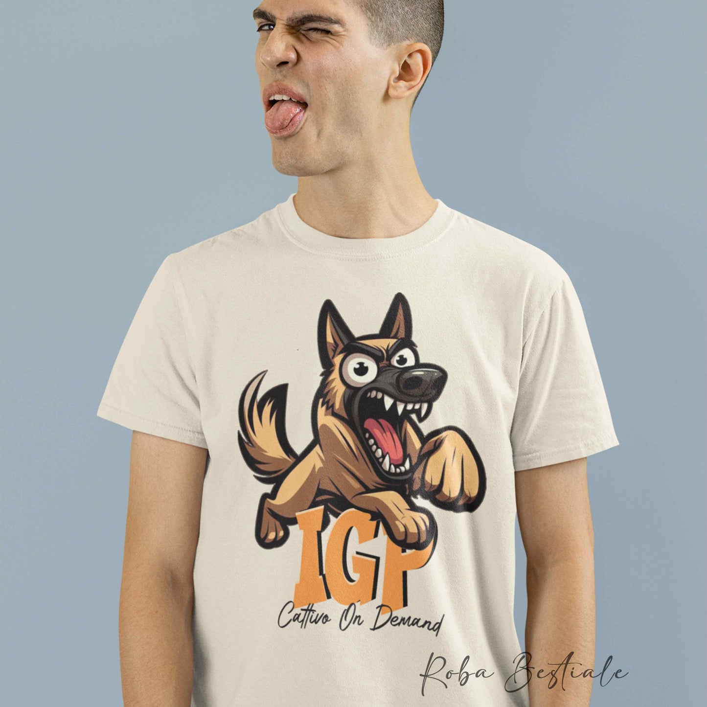 BONKERS T-Shirt - IGP - BELGIAN SHEPHERD MALINOIS - Men or Women - XS to 5XL