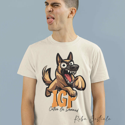 BONKERS T-Shirt - IGP - BELGIAN SHEPHERD MALINOIS - Men or Women - XS to 5XL