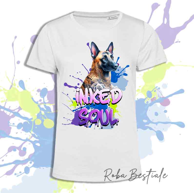 T-Shirt INKED SOUL - PASTORE BELGA MALINOIS