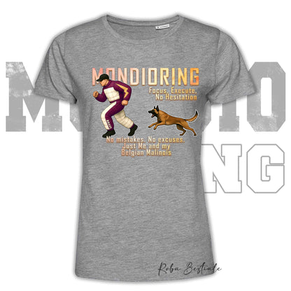 T-Shirt MONDIORING Chase! - PASTORE BELGA MALINOIS - In tanti colori - Uomo o Donna - dalla XS alla 5XL