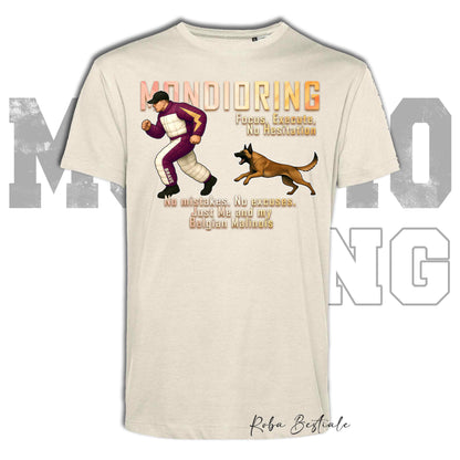 T-Shirt MONDIORING Chase! - PASTORE BELGA MALINOIS - In tanti colori - Uomo o Donna - dalla XS alla 5XL