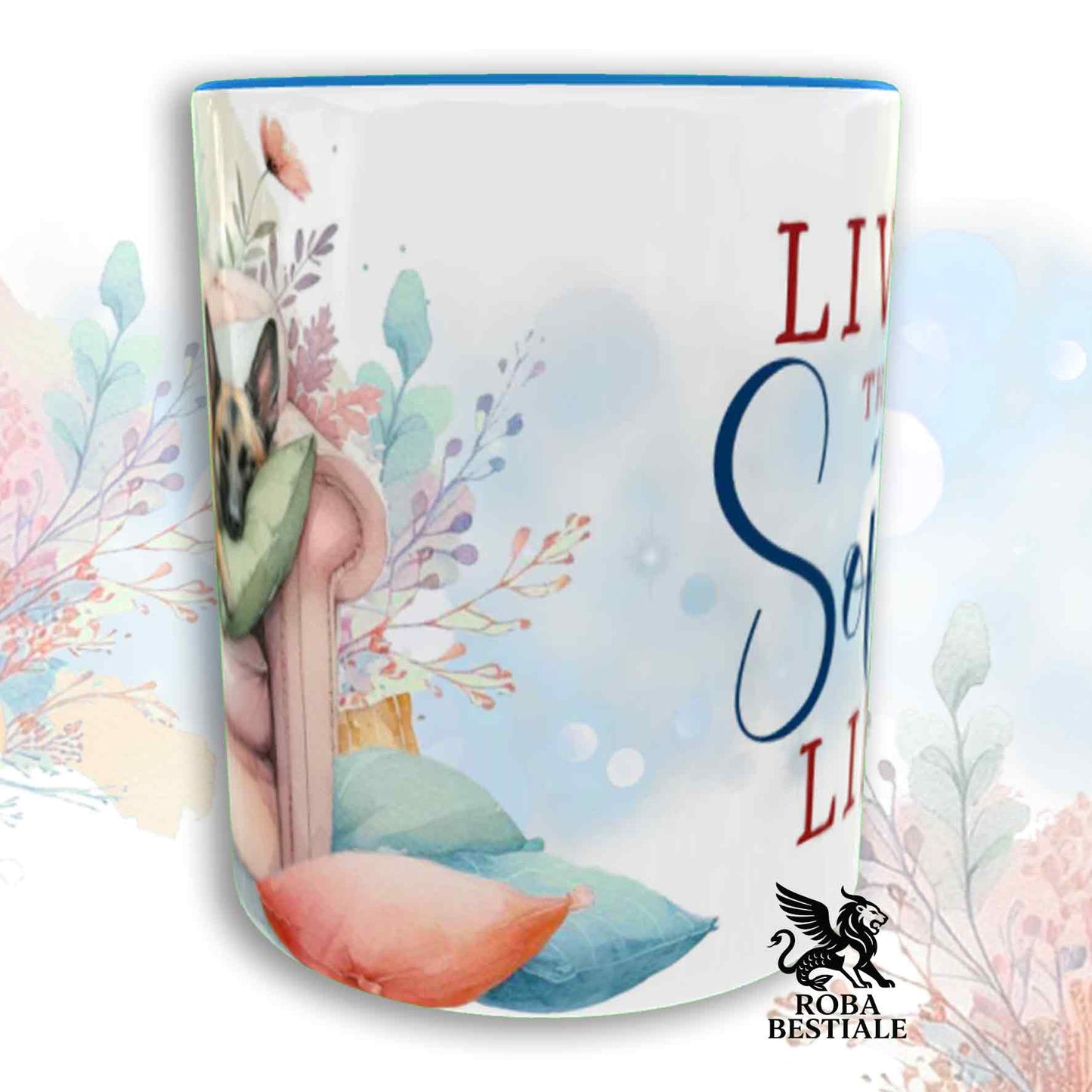 Tazza SOFT LIFE - PASTORE BELGA MALINOIS - In Ceramica, colore a scelta - 330 ml