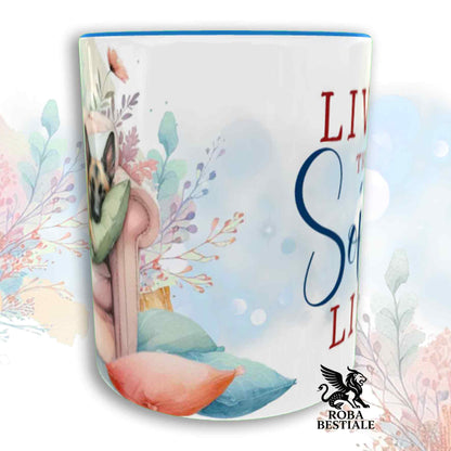 Tazza SOFT LIFE - PASTORE BELGA MALINOIS - In Ceramica, colore a scelta - 330 ml