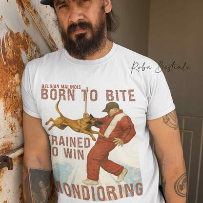 T-Shirt MONDIORING1 - PASTORE BELGA MALINOIS - Uomo o Donna - dalla XS alla 5XL