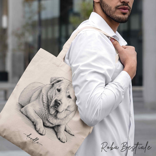 Shopper DOODLE - CENTRAL ASIAN SHEPHERD