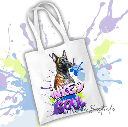 Shopper INKED SOUL - PASTORE OLANDESE a Pelo Corto