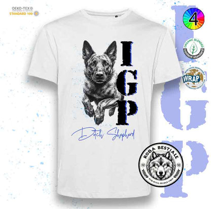 T-Shirt IGP 3 - PASTORE OLANDESE a Pelo Corto