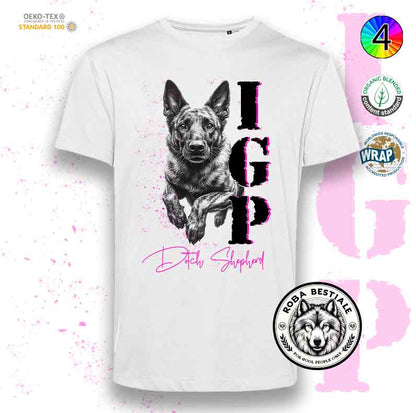 T-Shirt IGP 3 - PASTORE OLANDESE a Pelo Corto