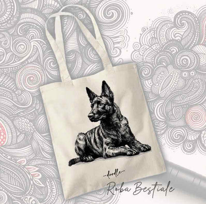 Shopper DOODLE - PASTORE OLANDESE a Pelo Corto