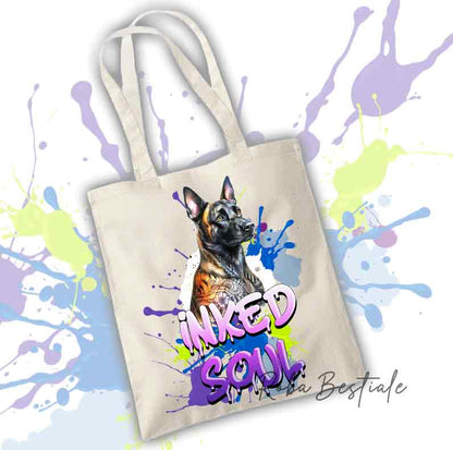 Shopper INKED SOUL - PASTORE OLANDESE a Pelo Corto