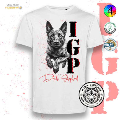 T-Shirt IGP 3 - PASTORE OLANDESE a Pelo Corto