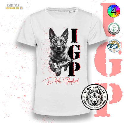 T-Shirt IGP 3 - PASTORE OLANDESE a Pelo Corto