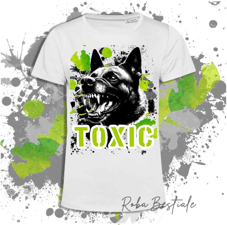 T-Shirt TOXIC - PASTORE OLANDESE