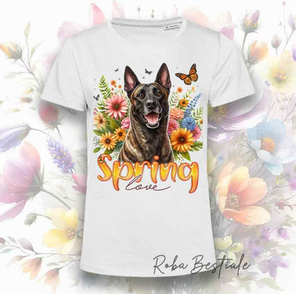 SPRING LOVE T-Shirt - SHORT-HAIRED DUTCH SHEPHERD