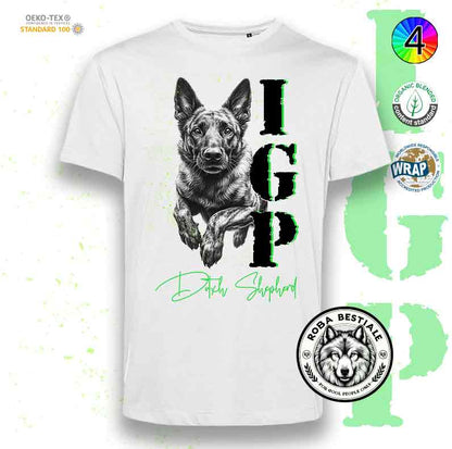 T-Shirt IGP 3 - PASTORE OLANDESE a Pelo Corto