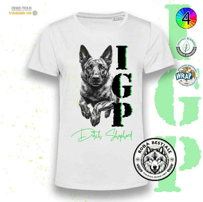 T-Shirt IGP 3 - PASTORE OLANDESE a Pelo Corto