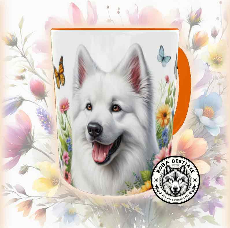 Tazza SPRING LOVE - PASTORE SVIZZERO BIANCO