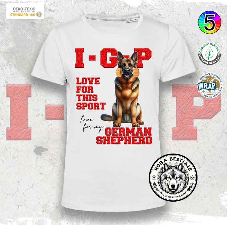 T-Shirt IGP LOVE - PASTORE TEDESCO