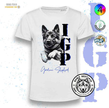 T-Shirt IGP 3 - PASTORE TEDESCO DA LAVORO "GRIGIONE"