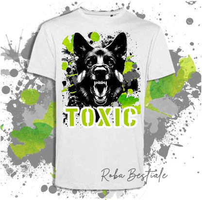 T-Shirt TOXIC - PASTORE TEDESCO "GRIGIONE"