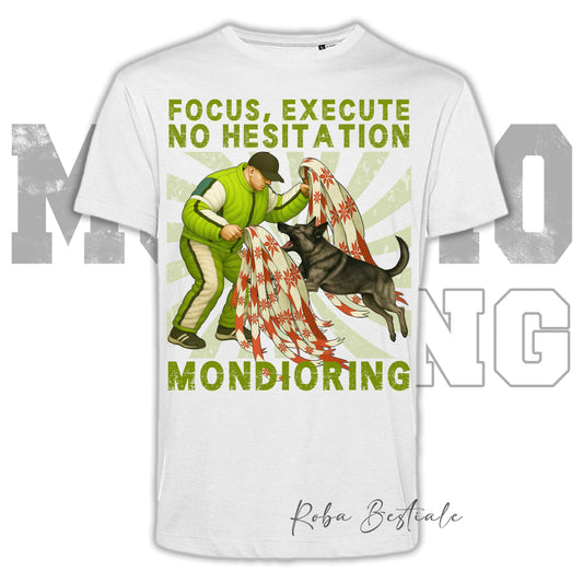 T-Shirt MONDIORING4 - PASTORE TEDESCO da Lavoro "Grigione" - Uomo o Donna - dalla XS alla 5XL
