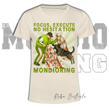T-Shirt MONDIORING4 - PASTORE TEDESCO da Lavoro "Grigione" - Uomo o Donna - dalla XS alla 5XL