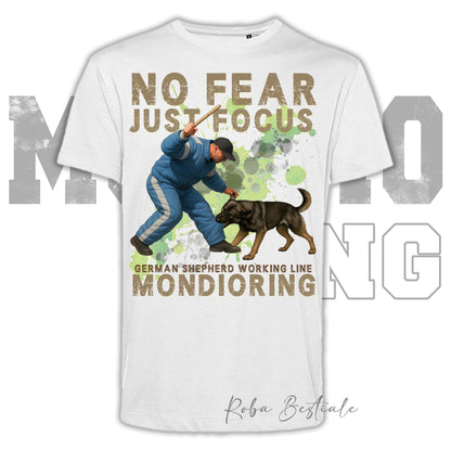 T-Shirt MONDIORING2 - PASTORE TEDESCO DA LAVORO "Grigione"- Uomo o Donna - dalla XS alla 5XL