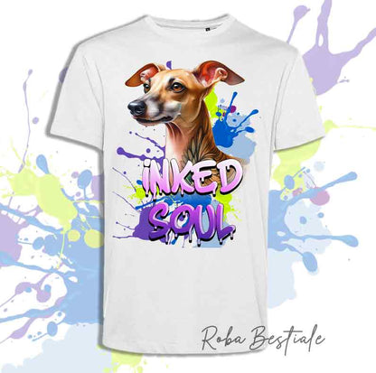 T-shirt INKED SOUL - PETIT LÉVRIER ITALIEN Isabella