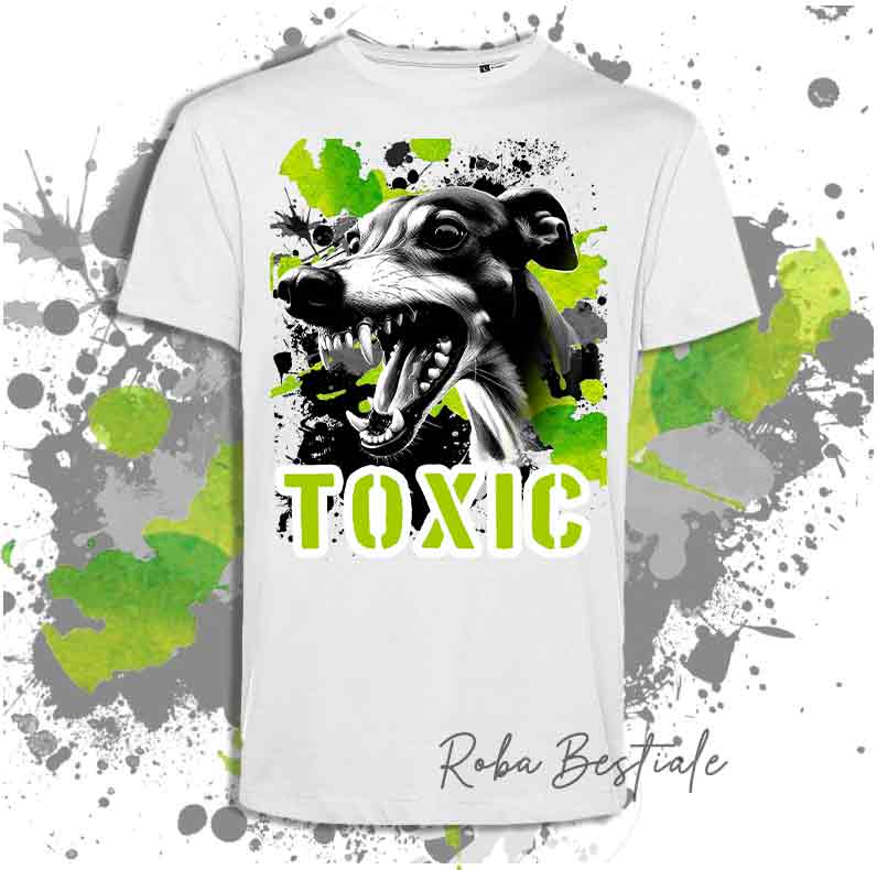 T-Shirt TOXIC - PICCOLO LEVRIERO ITALIANO