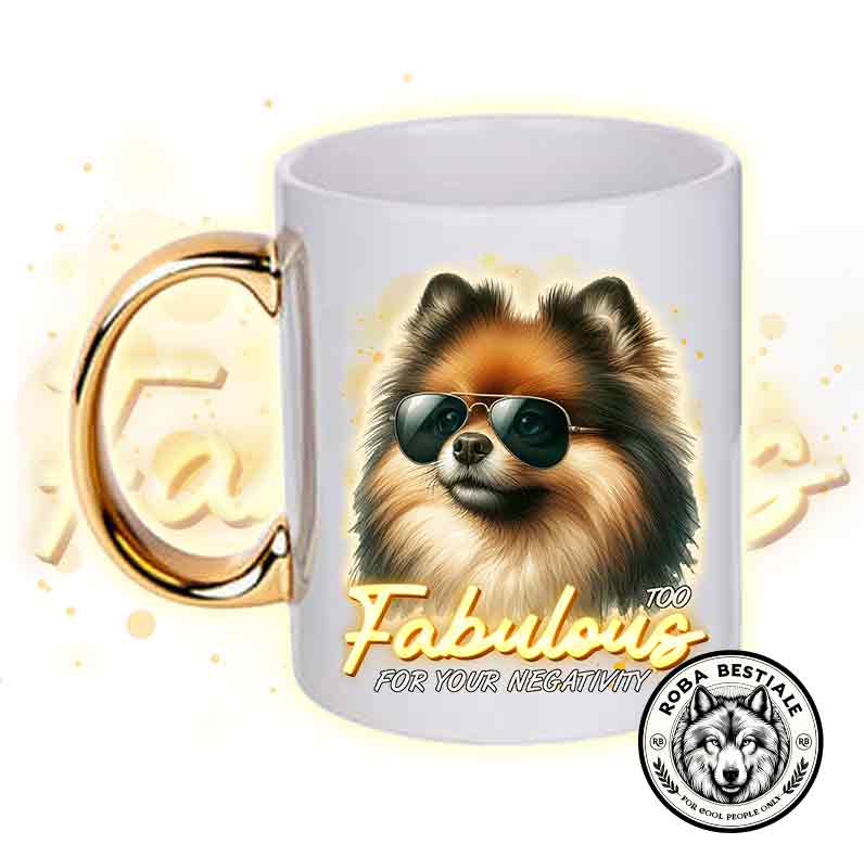 TOO FABULOUS mug - POMERANIA