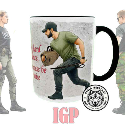 Tazza IGP 1 - PASTORE TEDESCO "GRIGIONE"
