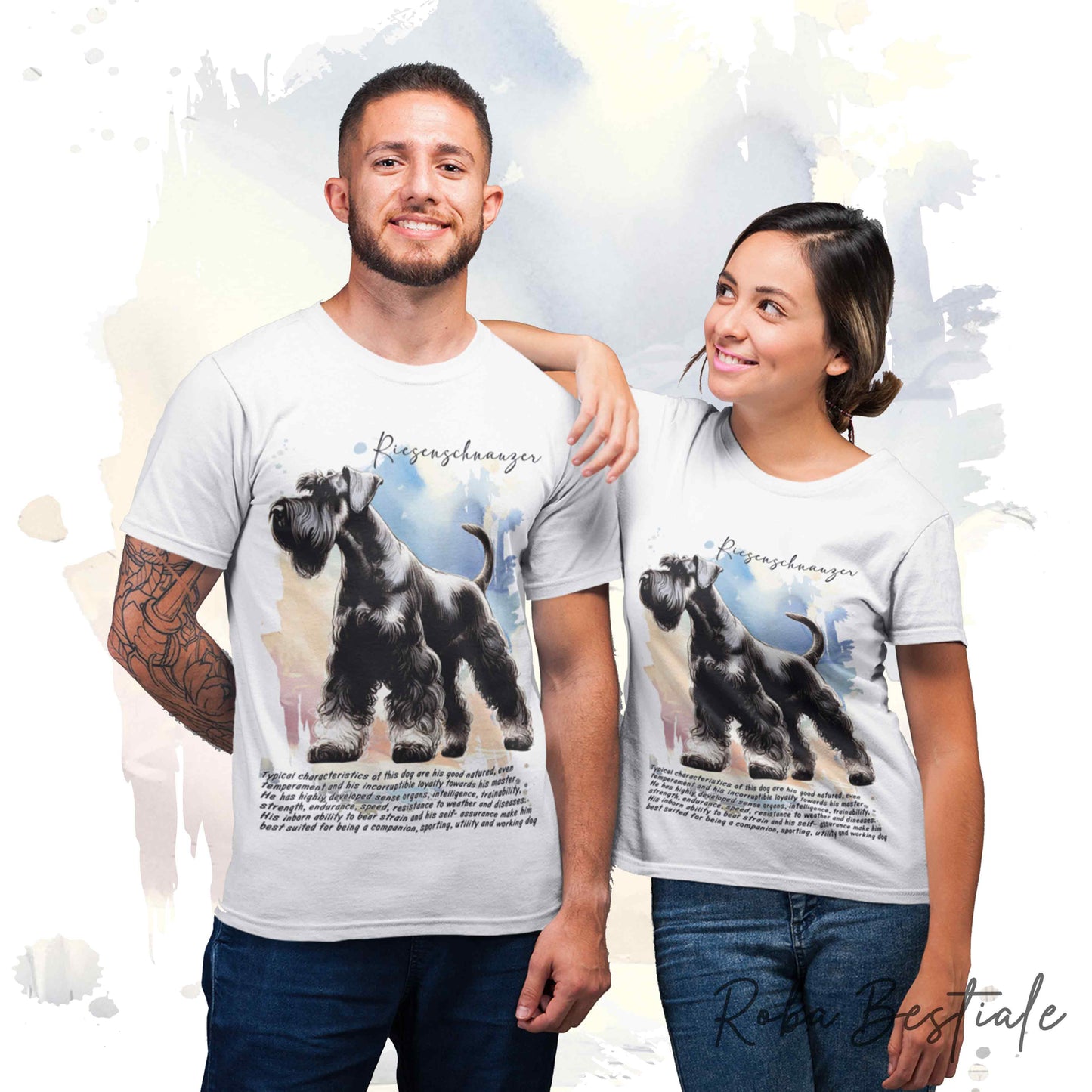 DOODLE T-Shirt - BOSTON TERRIER