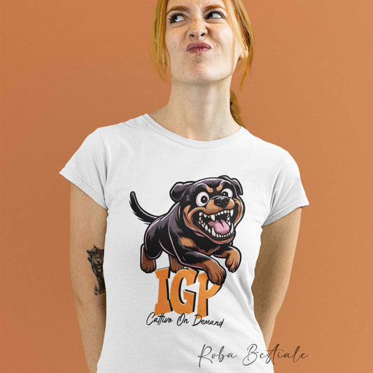 BONKERS T-Shirt - IGP - ROTTWEILER - Men or Women - from XS to 5XL