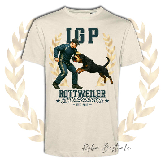 T-Shirt IGP ATTACK - ROTTWEILER - Uomo o Donna - dalla XS alla 5XL