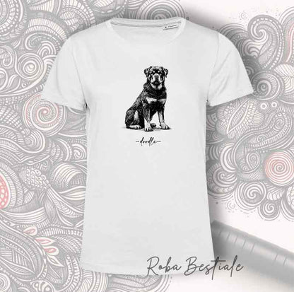 T-Shirt DOODLE - ROTTWEILER