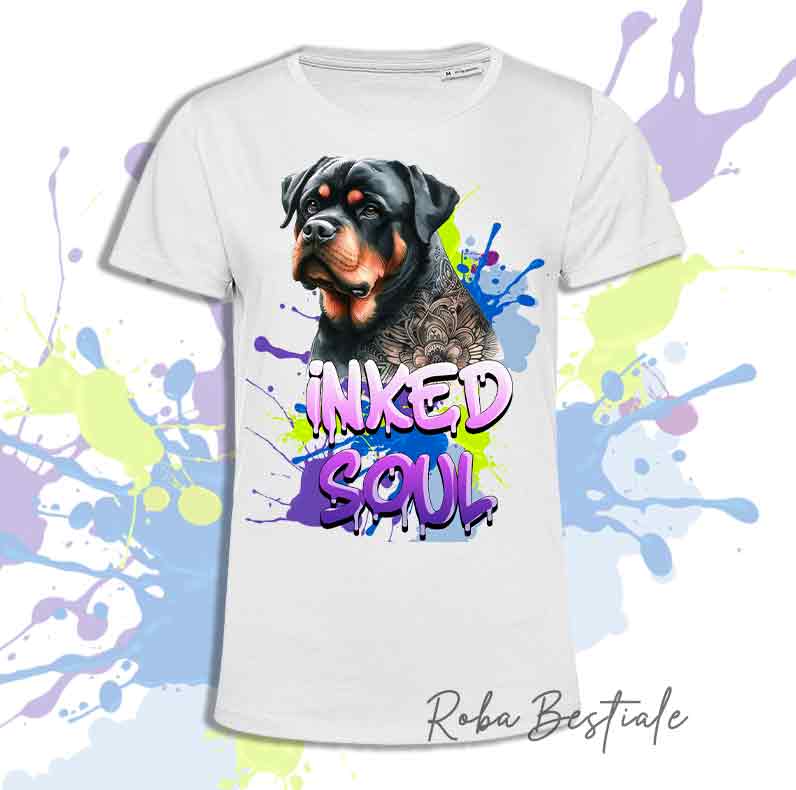 T-Shirt INKED SOUL - ROTTWEILER