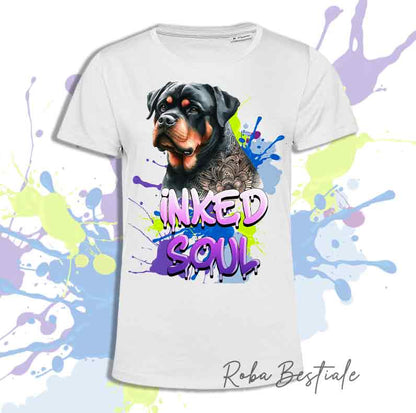 T-shirt INKED SOUL - ROTTWEILER