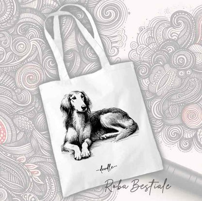 Shopper DOODLE - SALUKI