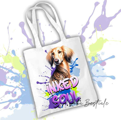 Shopper INKED SOUL - SALUKI Fawn