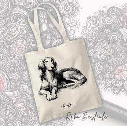 Shopper DOODLE - SALUKI