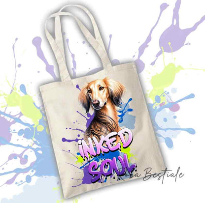 Shopper INKED SOUL - SALUKI Fawn