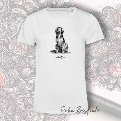T-Shirt DOODLE - SALUKI