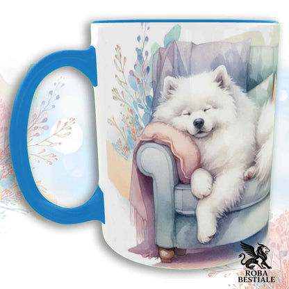 Tazza SOFT LIFE - SAMOIEDO - In Ceramica, colore a scelta - 330 ml